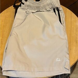 RBX Light Gray Men's Athletic Shorts